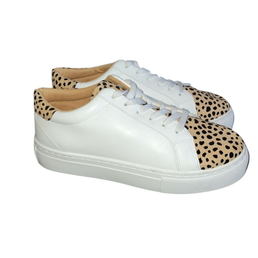 NWOT Altar'd State Platform Chunky Animal Print Sneaker Tennis Shoe 9